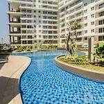 Homey Studio Room At 7Th Floor Gateway Pasteur Apartment By Travelio